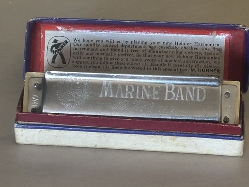Hohner marine band 1896 - marine, key