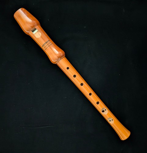 Hohner wooden recorder - wooden,